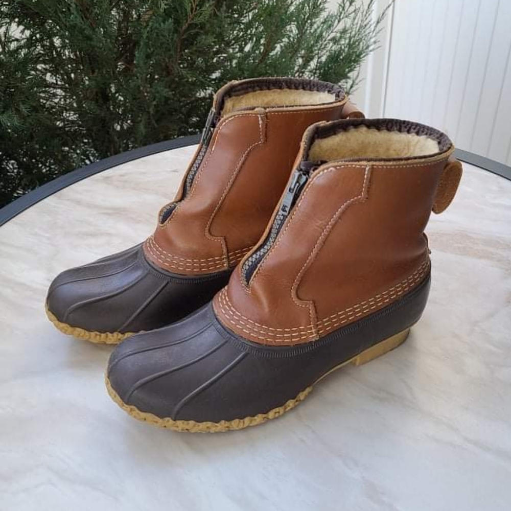 Vintage Zip Front Boots by L.L. Bean - Women's size 7